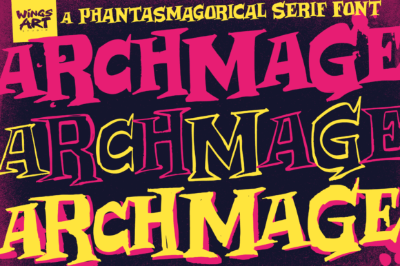 Archmage: A Typeface for Literary Ambition
