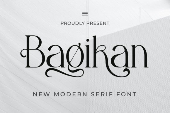 Bagikan: A Premium Serif Typeface for Editorial Excellence