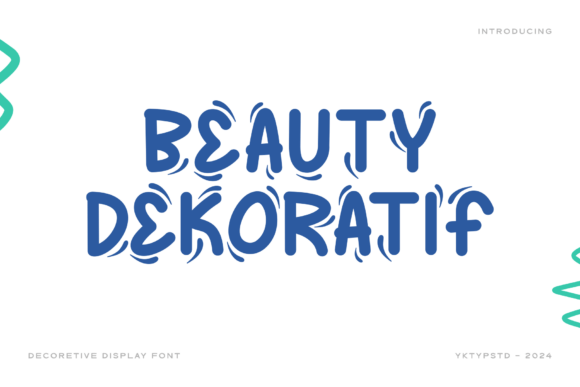 Beauty Dekoratif: Elevating Brand Identity with a Premium Decorative Typeface