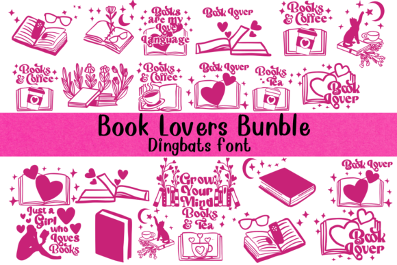 Book Lovers Bundle: A Creative Font for Story-Driven Branding