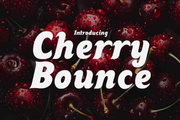 Cherry Bounce Typeface: A Playful Serif for Joyful Web Design