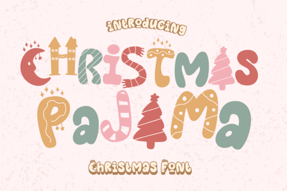 Christmas Pajama Font Review: A Festive Touch for Editorial Design