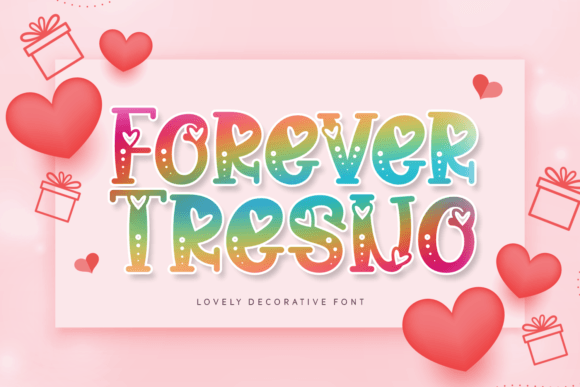 Forever Tresno: The Organic Decorative Typeface for Authentic Branding