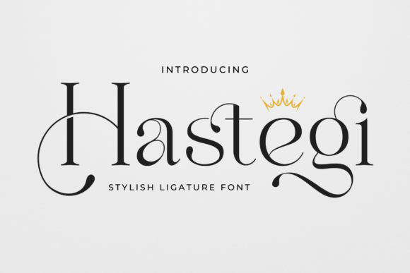 Hastegi: A Designer’s Take on This Serif Typeface