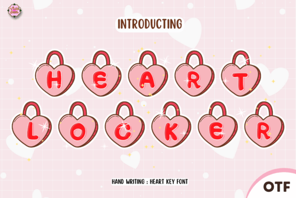 Heart Locker: A Romantic Display Font for Modern Web Design