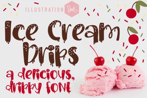 Ice Cream Drips: The Playful Typeface That Transformed My Brand Identity