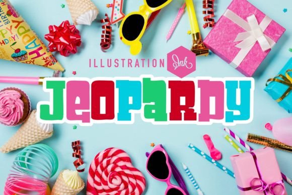 Jeopardy Typeface Review: A Whimsical Serif for Bold Branding