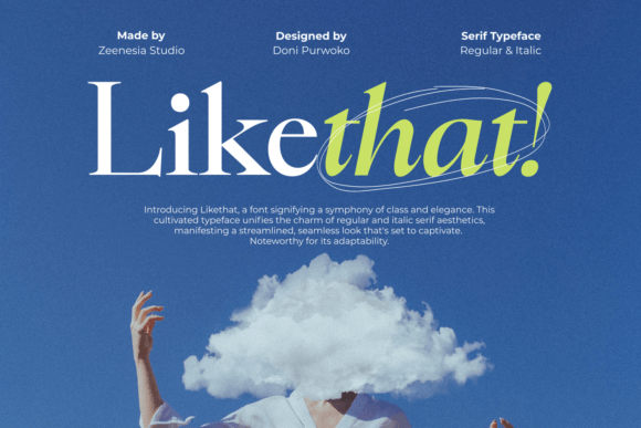 Likethat Typeface: Elevate Your Brand Identity