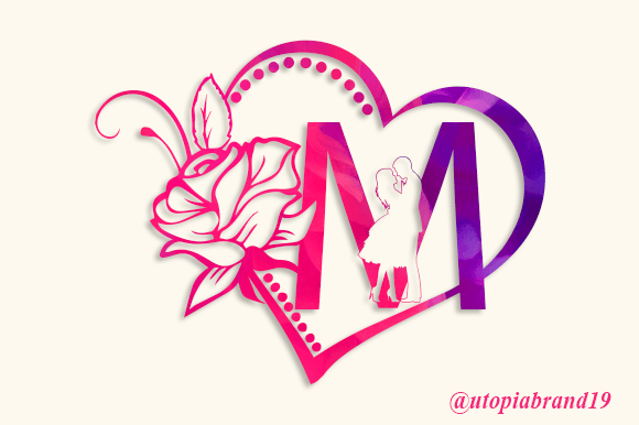 Mi Amor Monogram: Elevating Editorial Design with Romantic Typography