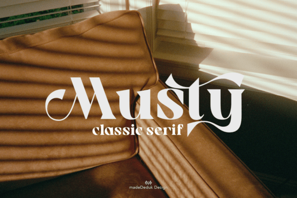 Musty Typeface: A Timeless Serif for Handmade Brands