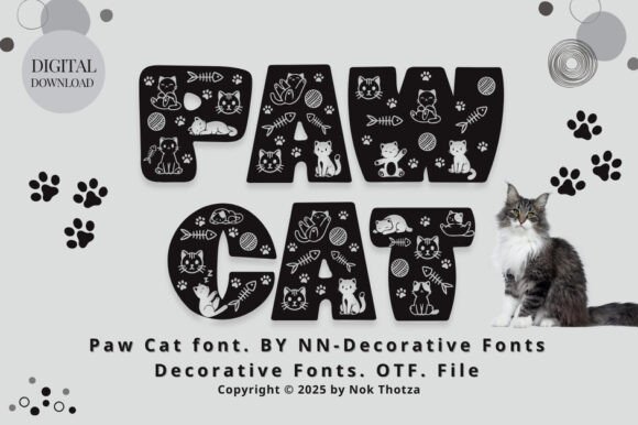 Paw Cat: The Playful Typeface That Boosts Campaign Engagement