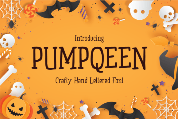 Pumpqeen: A Spooky Serif for Editorial Design