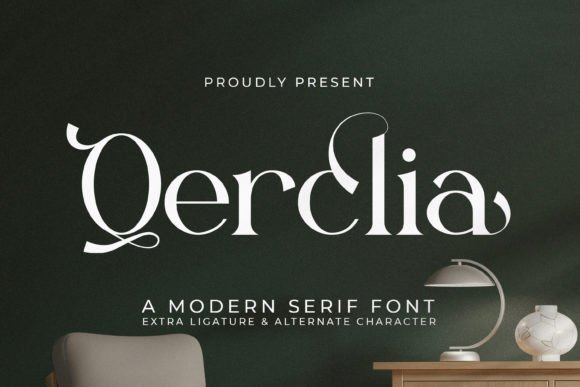 Qerclia: A Premium Serif Typeface for Modern Web Design