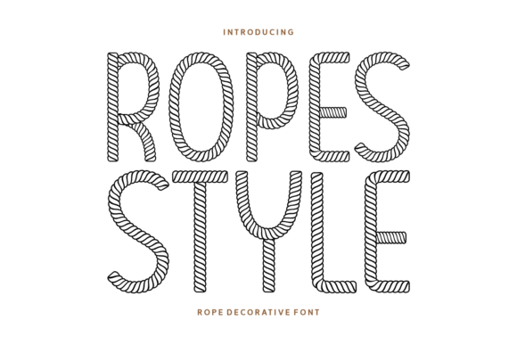 Ropes Style Typeface: A Maker’s Guide to Decorative Typography