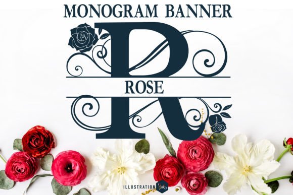 Rose Monogram Banner: Elevate Your Brand’s Visual Identity