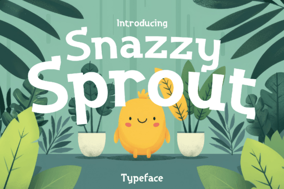 Snazzy Sprout: A Playful Serif for Engaging Social Campaigns