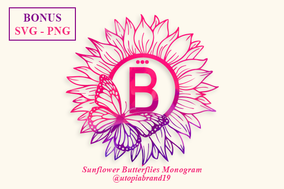 Sunflower Butterflies: A Sweet Decorative Typeface for Digital Branding