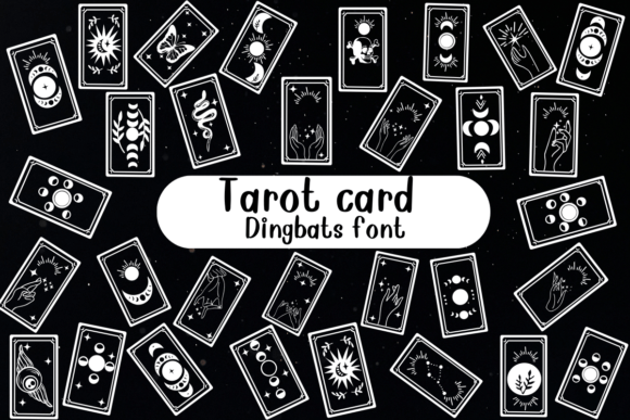 Tarot Card Typeface: A Creative Font for Mystical Brand Identity