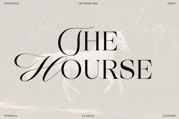 The Hourse: A Contemporary Serif for Editorial Clarity