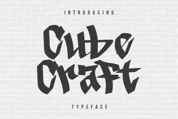 Upgrade Your Brand Identity With the Cubecraft Typeface