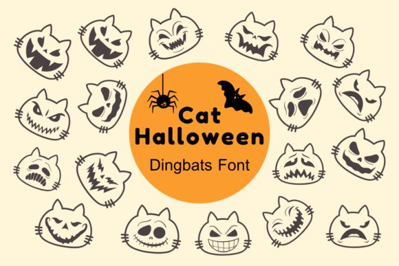 Use the Cat Halloween Font to Elevate Your Seasonal Brand Identity
